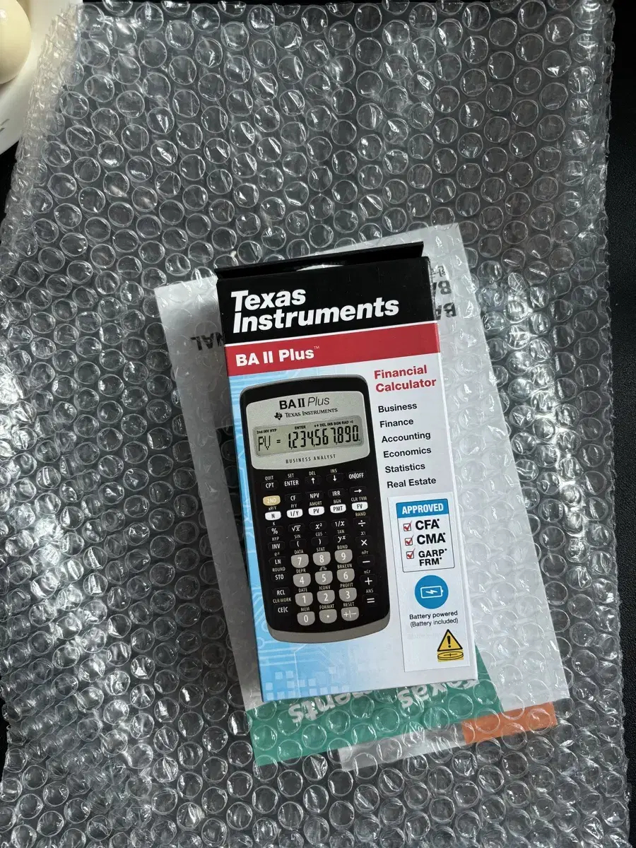 Texas Instruments BA ll Plus 텍사스 계산기